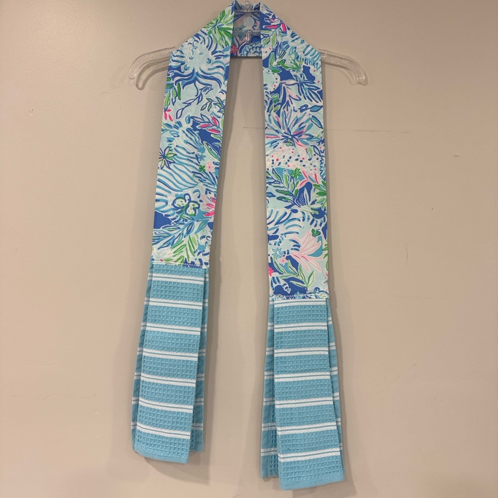 Lilly Pulitzer Floral Dish Towel